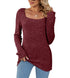 Blusa manga longa casual - O Retalho
