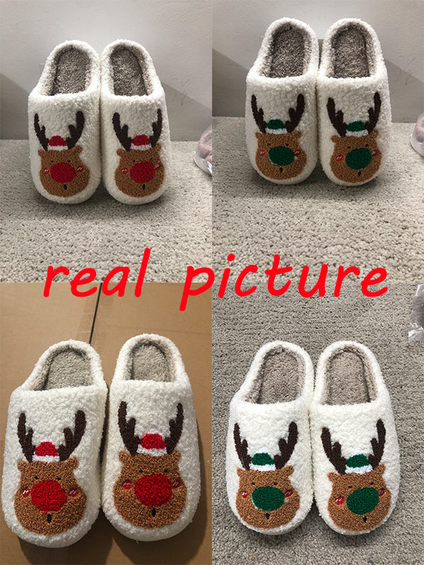 Pantufas de Inverno de Natal confortáveis - O Retalho
