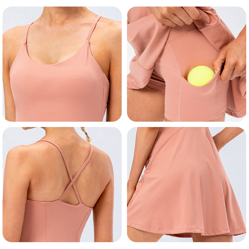 Conjunto de Saia de Tênis e Shorts para Mulheres: Estilo, Conforto e Desempenho para Suas Atividades Esportivas - O Retalho