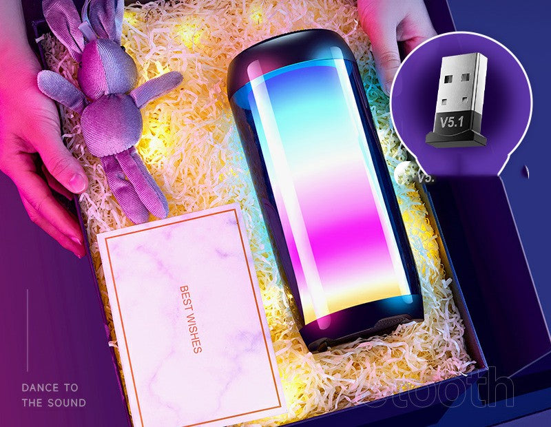 Luz ambiente atmosférica para casa com acesso a alto-falante bluetooth inteligente - O Retalho