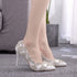 Sapatos de salto alto de bico fino - O Retalho