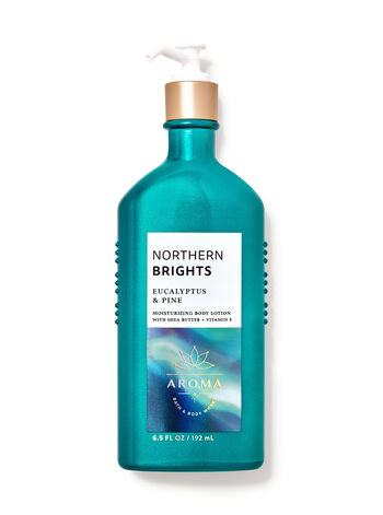 Aroma Brights do Norte: Pinheiro Eucalipto Loção Hidratante Corporal - O Retalho