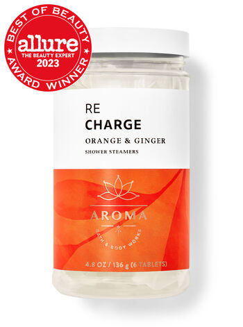 Aroma laranja Gengibre Chuveiros a vapor - O Retalho