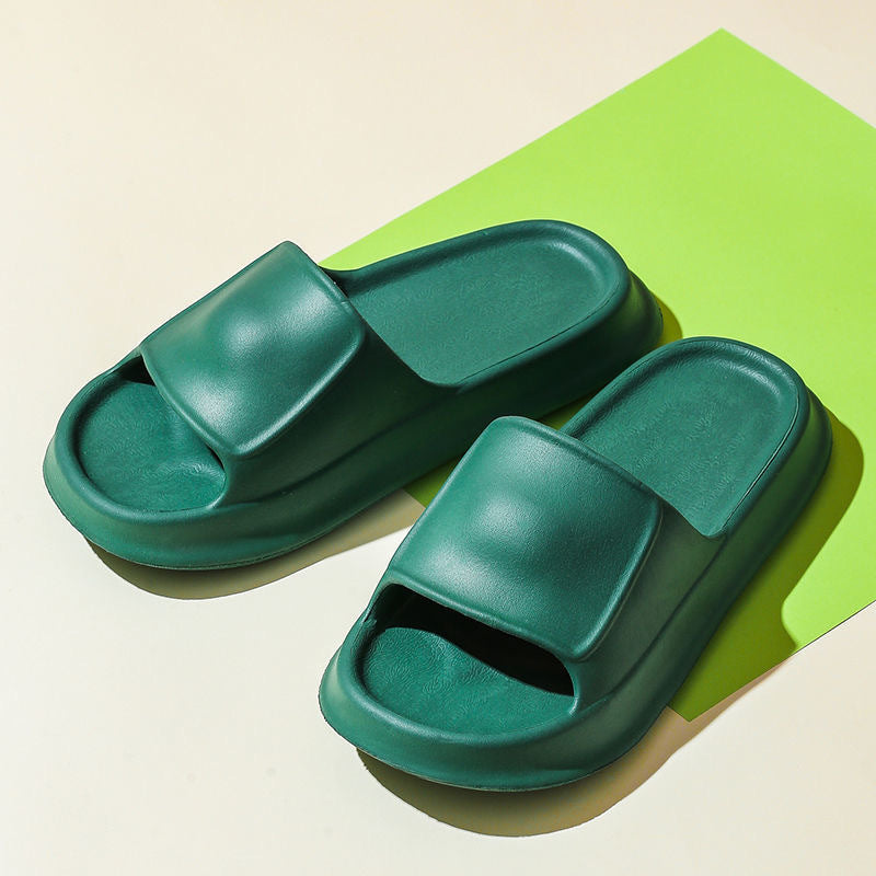 Chinelos macios EVA Home Shoes para mulheres e homens chinelos de banheiro antiderrapantes - O Retalho