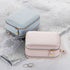 Simple Zipper Leather Jewelry Box Storage - O Retalho