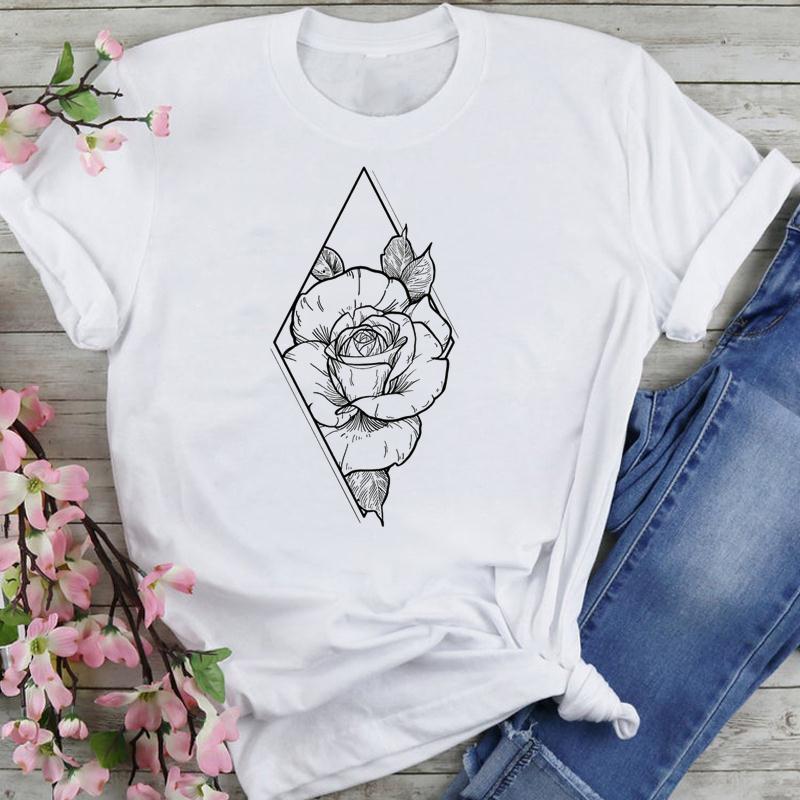 Camiseta com estampa gola redonda - O Retalho