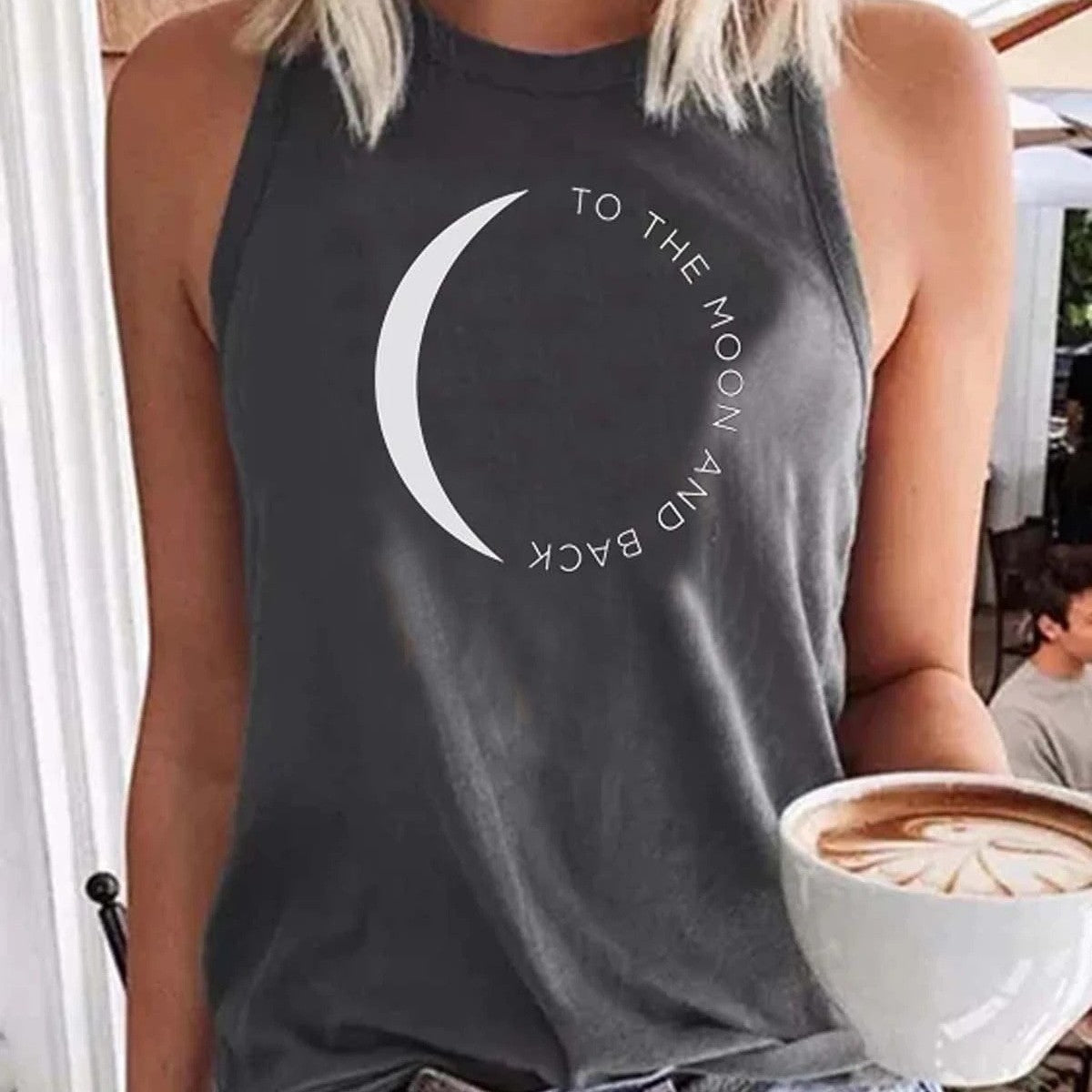 Camiseta para Verão Impresso Gola Redonda Manga Curta - O Retalho