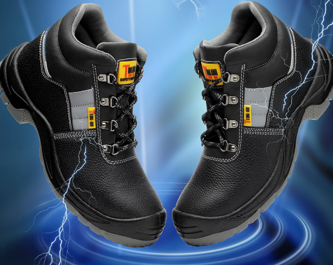 sapato ponta de aço inoxidável sapatos de proteção botas para homem - O Retalho