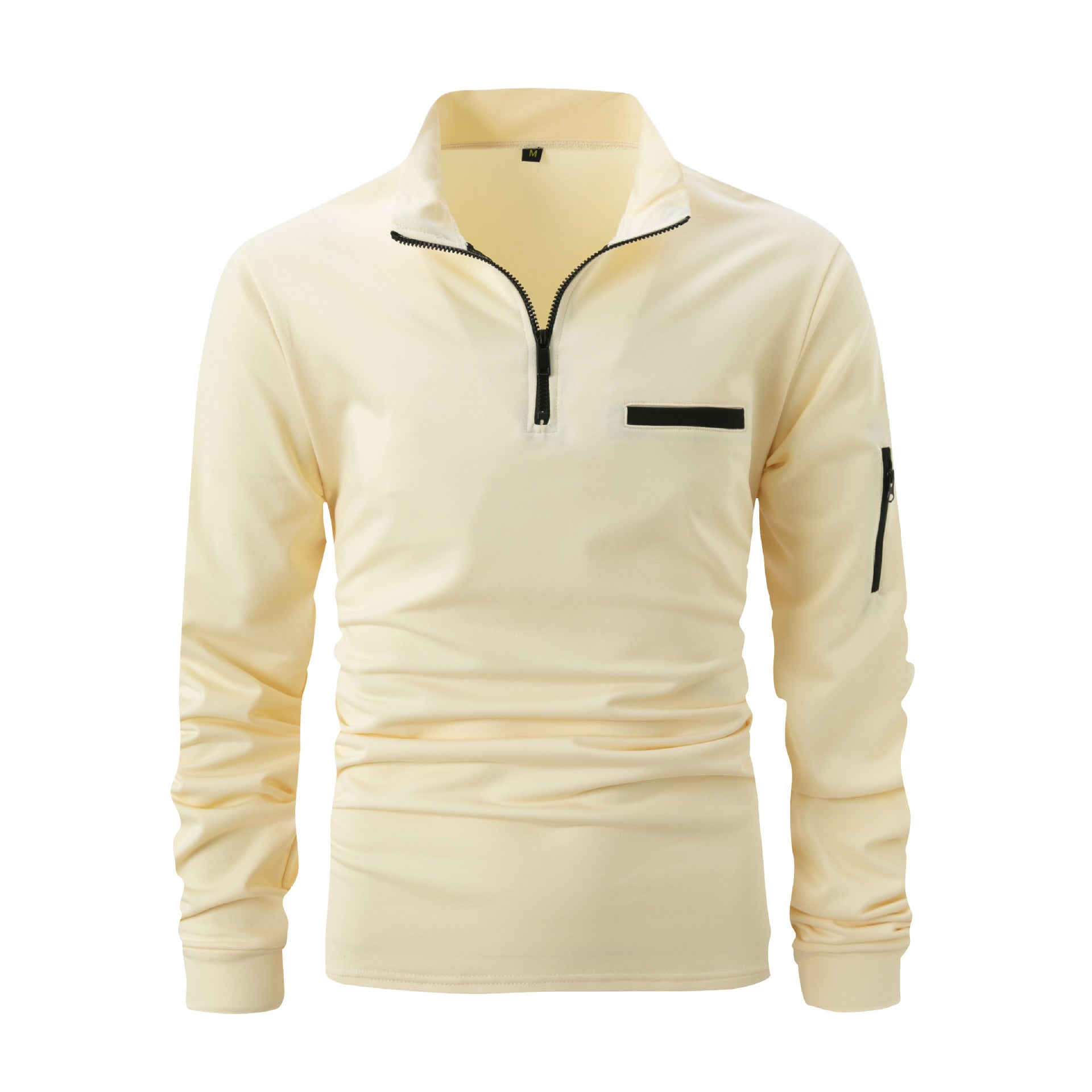 Men's Fashion Sports POLO Zipper Sweatshirt - O Retalho