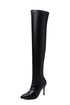 High Boots Women Stiletto High Heel Side Zipper Stretch - O Retalho