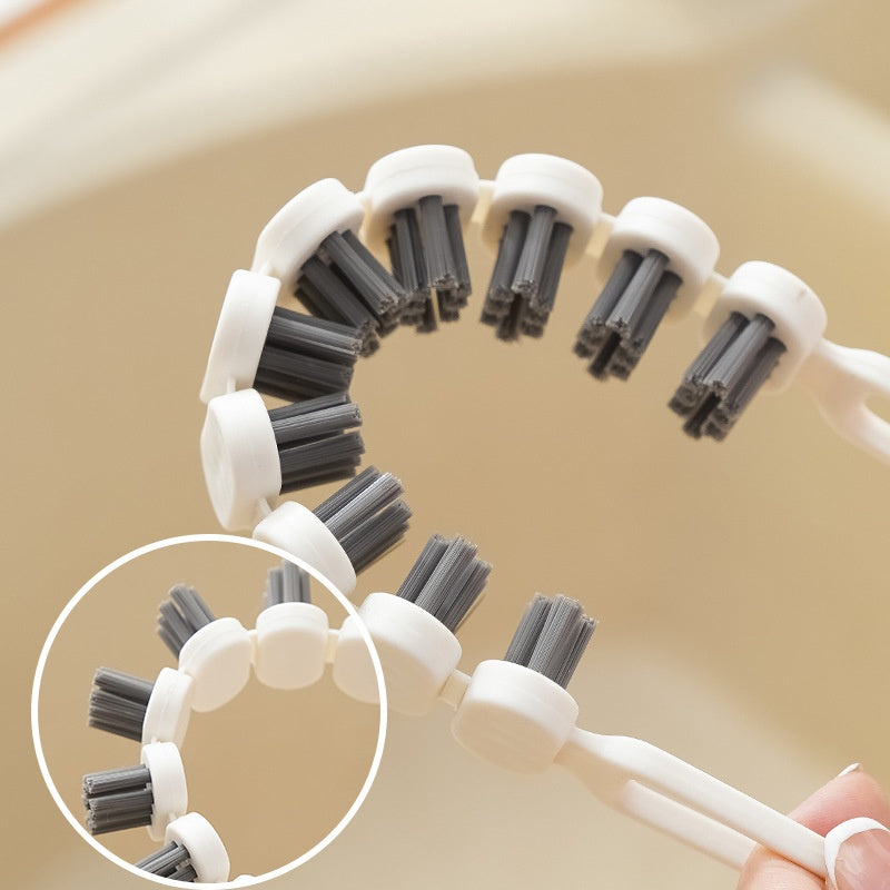 Pincéis Flexíveis para Espaços Difíceis Escova de Limpeza para Cozinha Utensílios - O Retalho