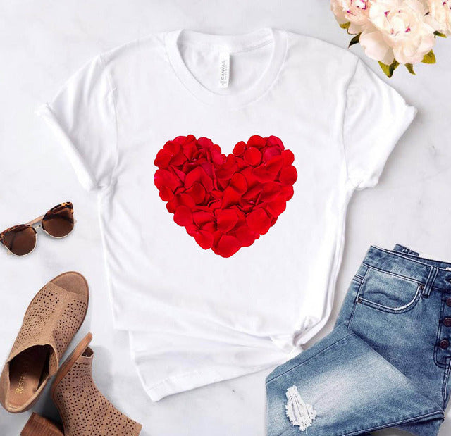 Camiseta Manga Curta de Gola Redonda com Estampa - O Retalho