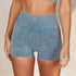 Conjunto de Roupas de Yoga em Denim sem Costura - Conforto e Estilo - O Retalho