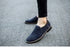 Sapatos casuais de couro masculino, adequados para lazer - O Retalho