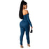 Macacão Jeans de Alça Única para Mulheres - O Retalho