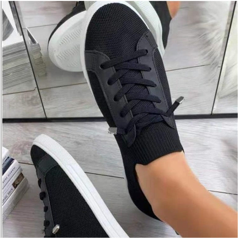 Sapatos Casuais Femininos com Bico Redondo - O Retalho