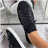 Sapatos Casuais Femininos com Bico Redondo - O Retalho