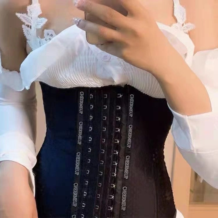 Women's Latex Girdle Belly Band Waist Seal - O Retalho