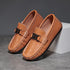 Sapatos Infantis Peas - Sapatos de Couro Deslizantes para Crianças - O Retalho