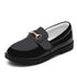 New Korean Black British Style Casual Shoes - O Retalho
