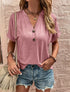 Camiseta com botões estilo americana - O Retalho