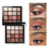 Paleta de sombras para os olhos com 16 cores - O Retalho