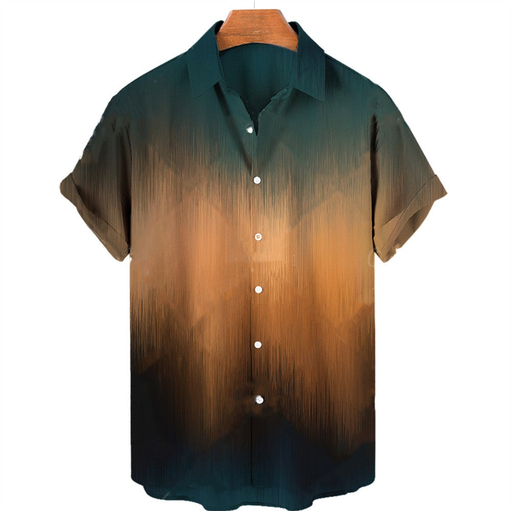 Camisa havaiana Casual Gradient - O Retalho