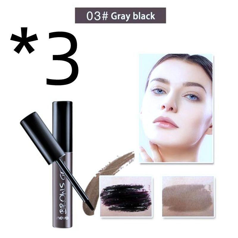 Tinta para sobrancelha marrom preto à prova de água - O Retalho