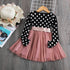 Polka dot princess dress - O Retalho