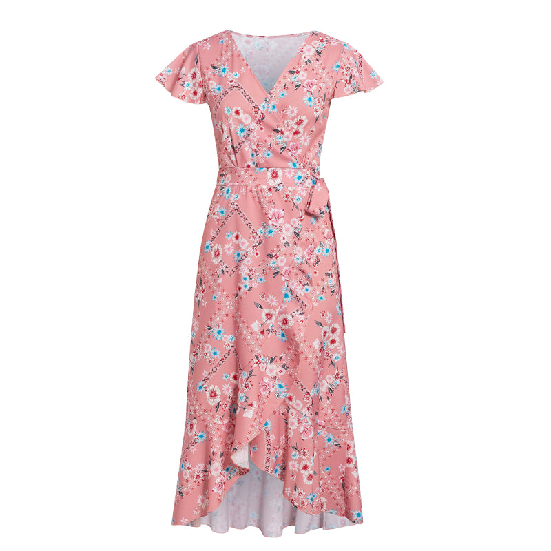 Vestido estampado de verão para mulheres - O Retalho