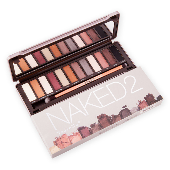 Paleta de Cores com 12 Cores Naked 2 - O Retalho