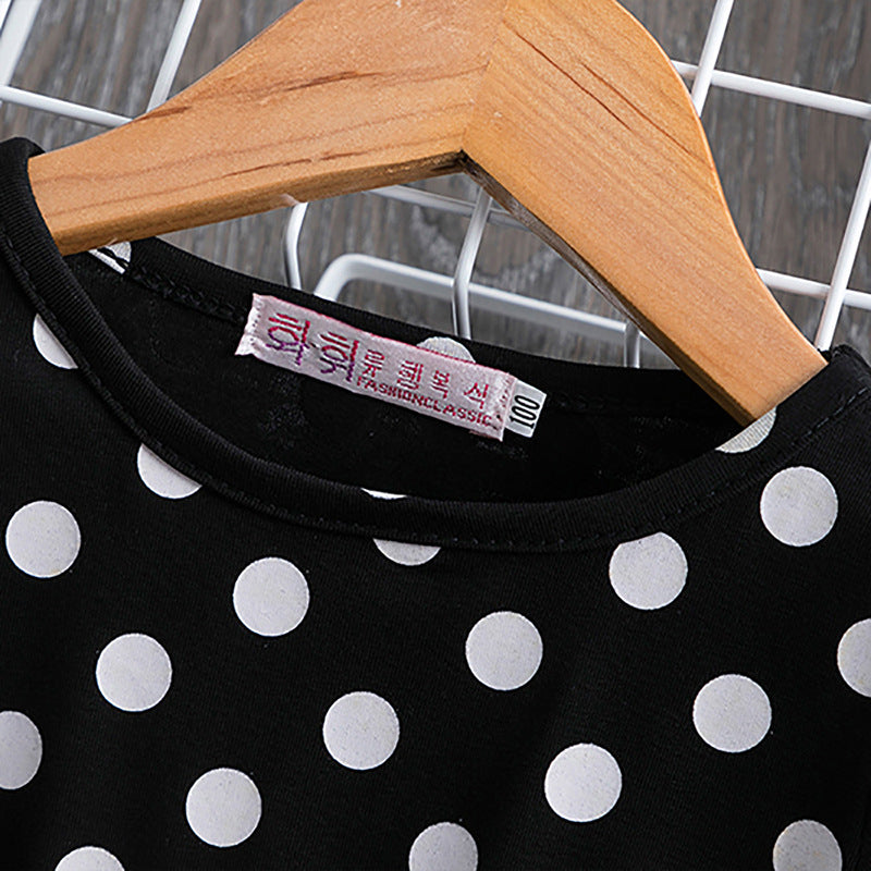 Polka dot princess dress - O Retalho