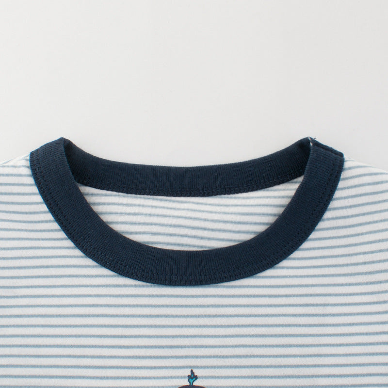 Nova camiseta de manga curta para menino - O Retalho