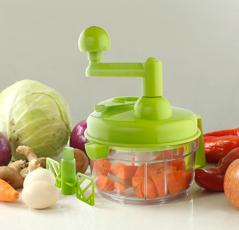 Processador Manual de Alimentos - Prepare Deliciosas Receitas com Facilidade - O Retalho