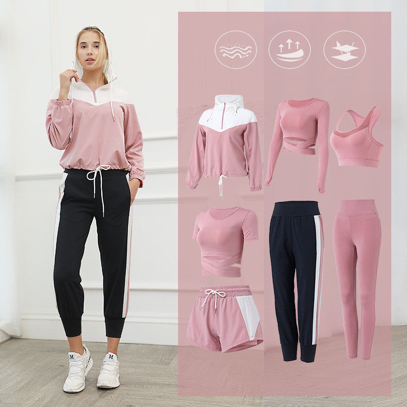 Conjunto de Roupas de Yoga para Mulheres: Moda Fitness Plus Size com Secagem Rápida - O Retalho