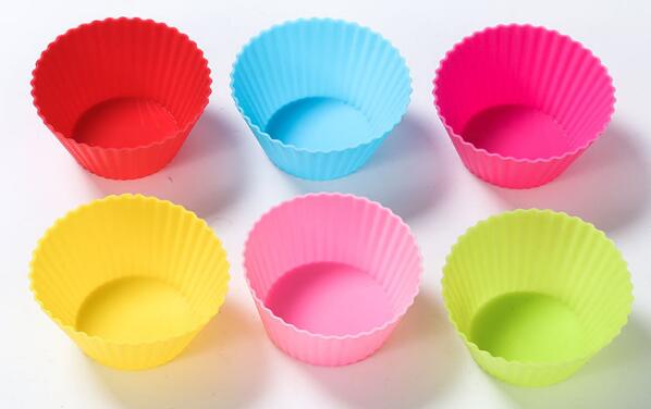 Formas de cupcake antiaderente reutilizáveis - O Retalho