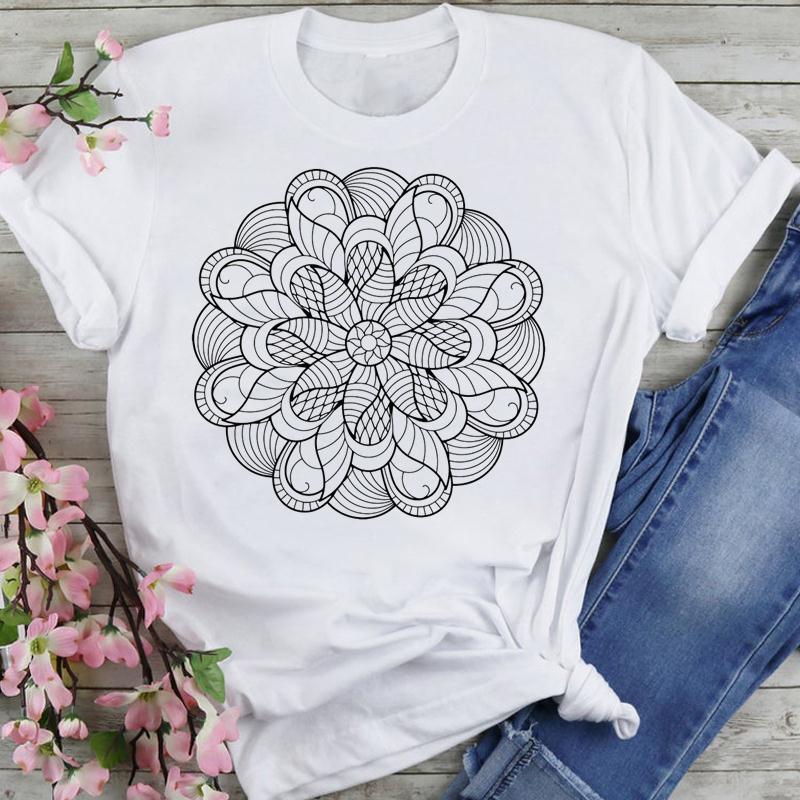 Camiseta com estampa gola redonda - O Retalho