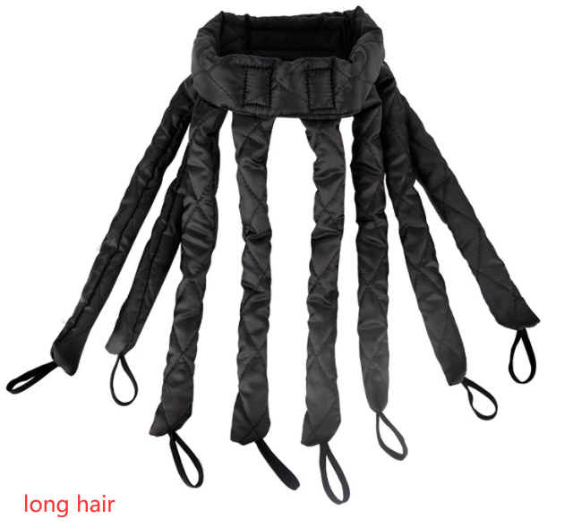 Heatless Hair Curlers Curling Rod Ribbon Headband Silk Hair Rollers DIY Hairstyle Tools For Women - O Retalho