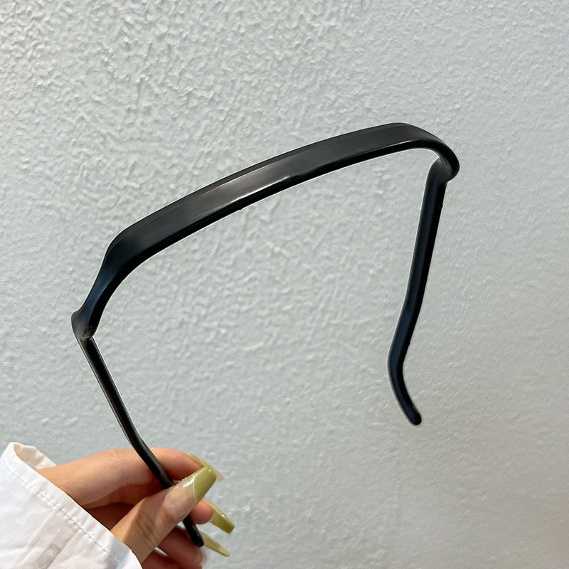 Headband For Thick Curly Hair, Thick Hair Medium Headbands For Women Invisible Hair Hoop, Square Headband Like Sunglasses, Curly Thick Hair Large Headband, Hairstyle Fixing Tool For Curly Hair - O Retalho