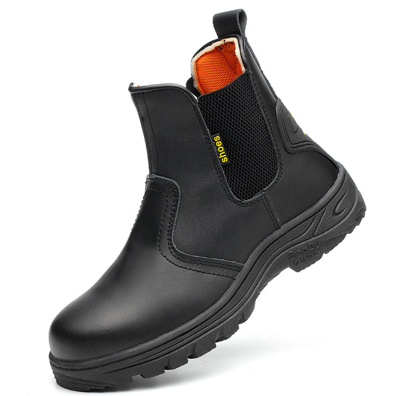 Botas masculinas adequadas para usar em obras - O Retalho