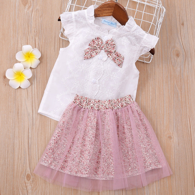 Conjunto de Roupas Infantis para o Verão - O Retalho