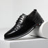 Sapatos casuais de couro para homens - O Retalho