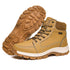 Botas masculinas de couro antiderrapante - O Retalho