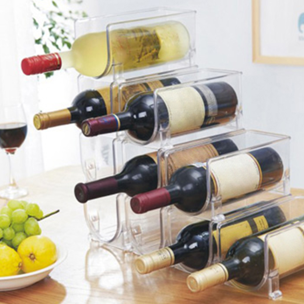 Porta-Vinho Empilhável - Organização e Estilo para Seu Espaço! - O Retalho