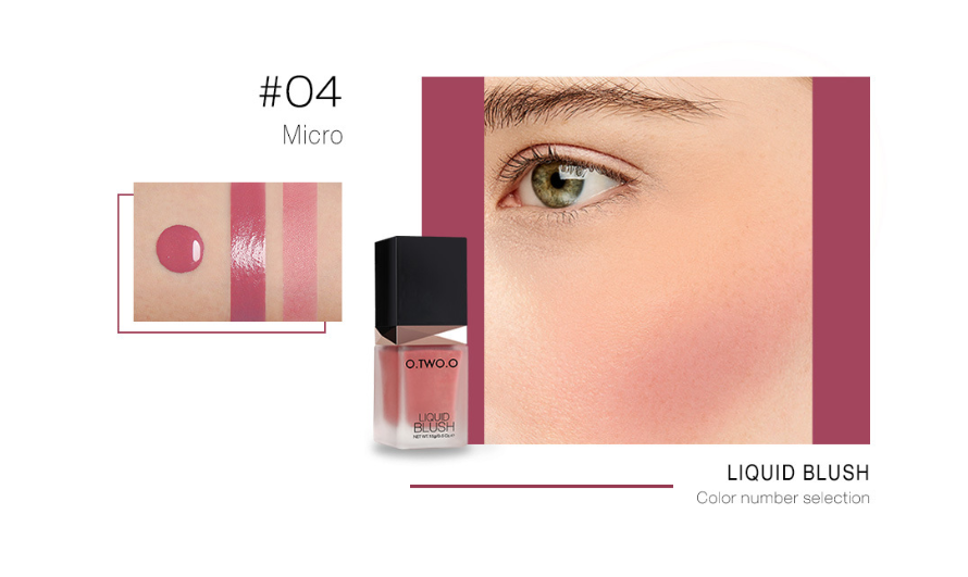 Blush líquido colorido - O Retalho