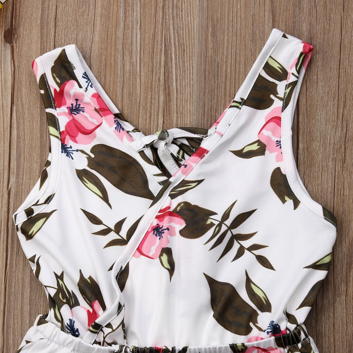 Roupas florais para meninas no verão - O Retalho