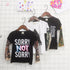 Tattoo long sleeve stitching top - O Retalho