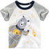 T-shirt infantil com desenho animado - O Retalho