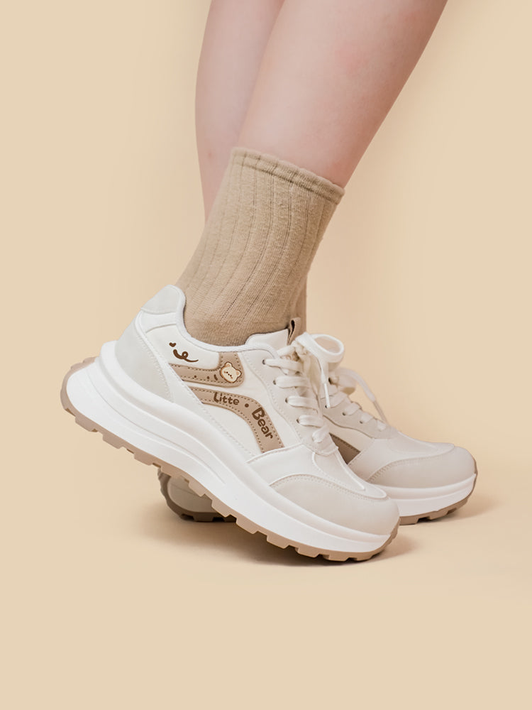 Tênis Esportivo para Meninas com Estampa de Ursinho - O Retalho