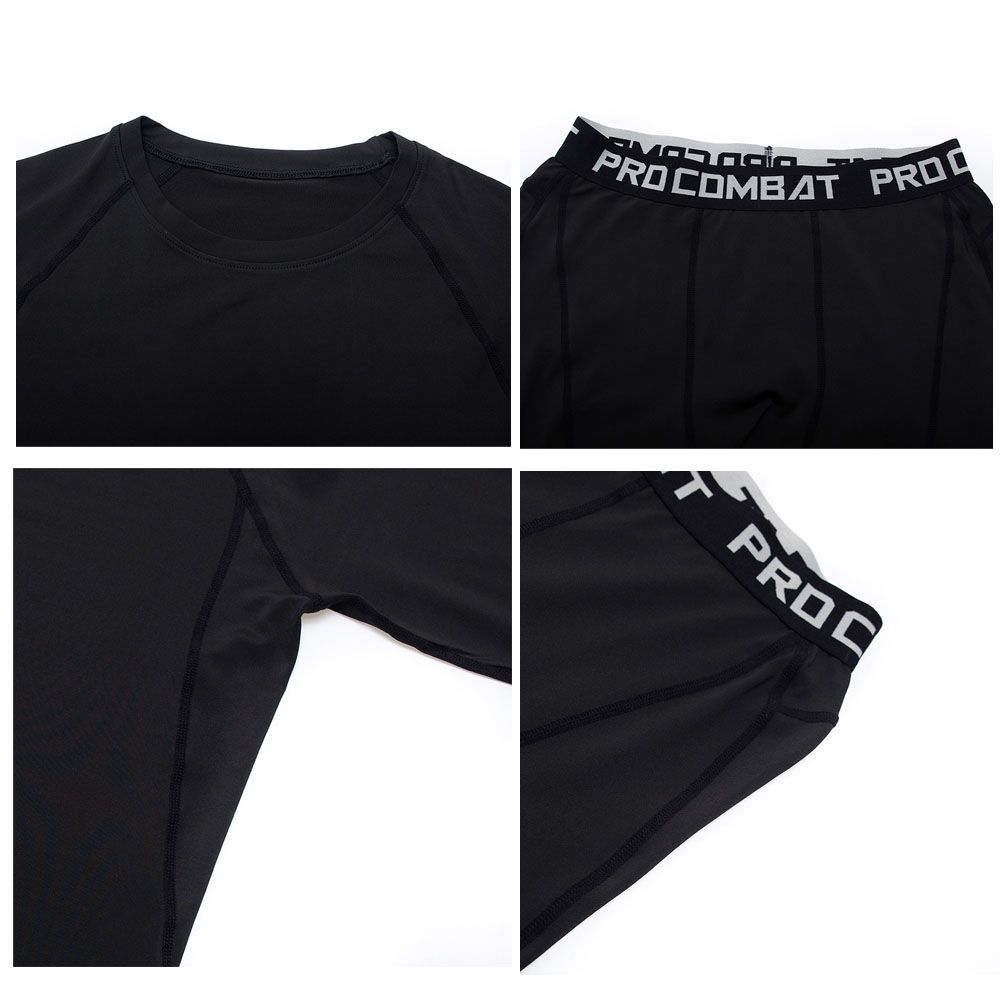Conjunto de Roupas de Academia Masculino - Secagem Rápida - O Retalho